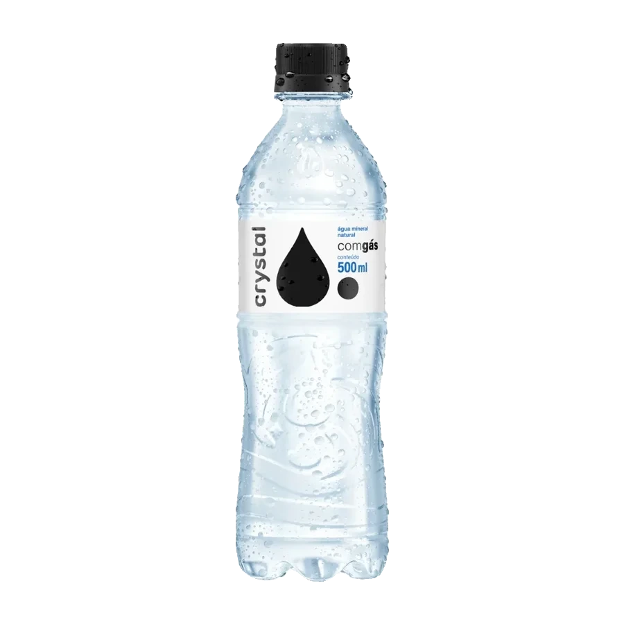 Água Crystal com Gás 500ml