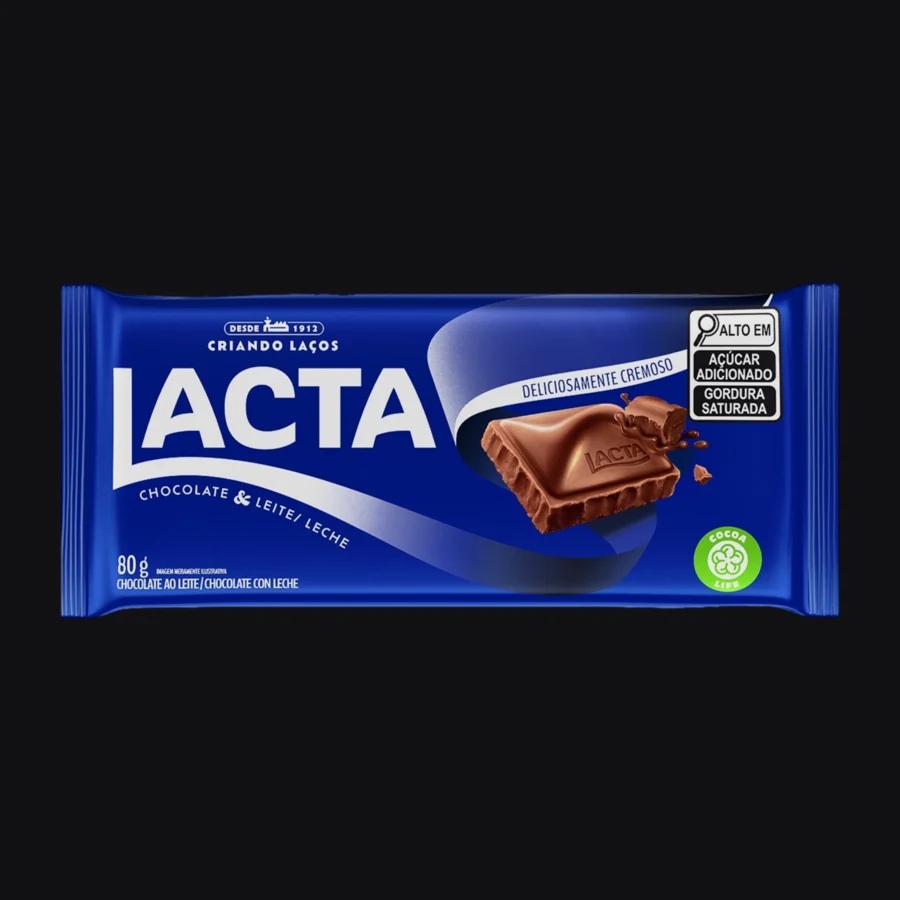 Lacta ao Leite 80g
